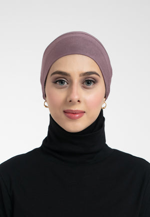 Bedrock Tie Back Hijab Cap - Front