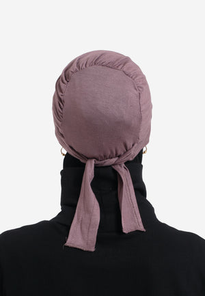 Bedrock Tie Back Hijab Cap - Back