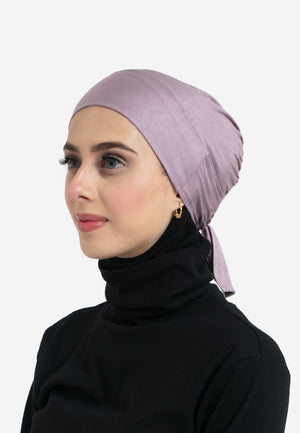 Mulberry Tie Back Hijab Cap