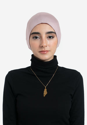 Flamingo Tube Hijab Cap - Front