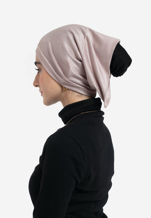 Mink Tube Hijab Cap - Back