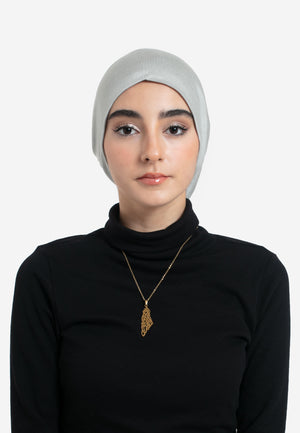 Sage Tube Hijab Cap - Front