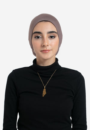 Truffle Tube Hijab Cap - Front