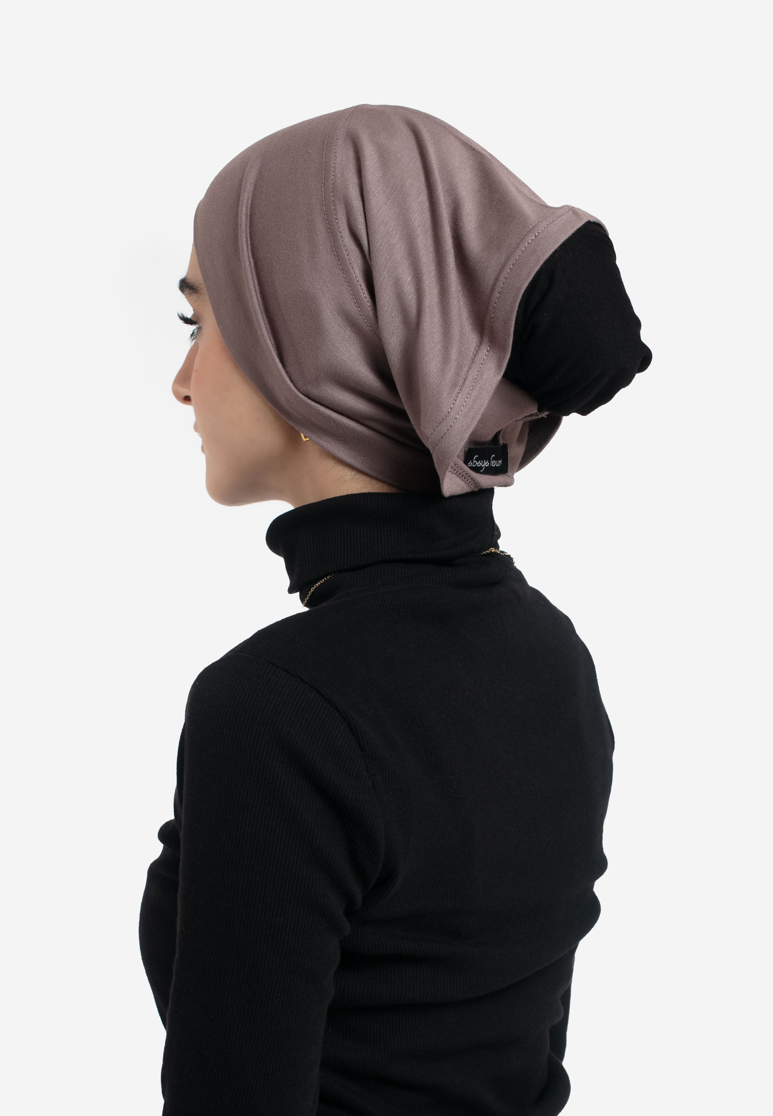 Truffle Tube Hijab Cap - Back