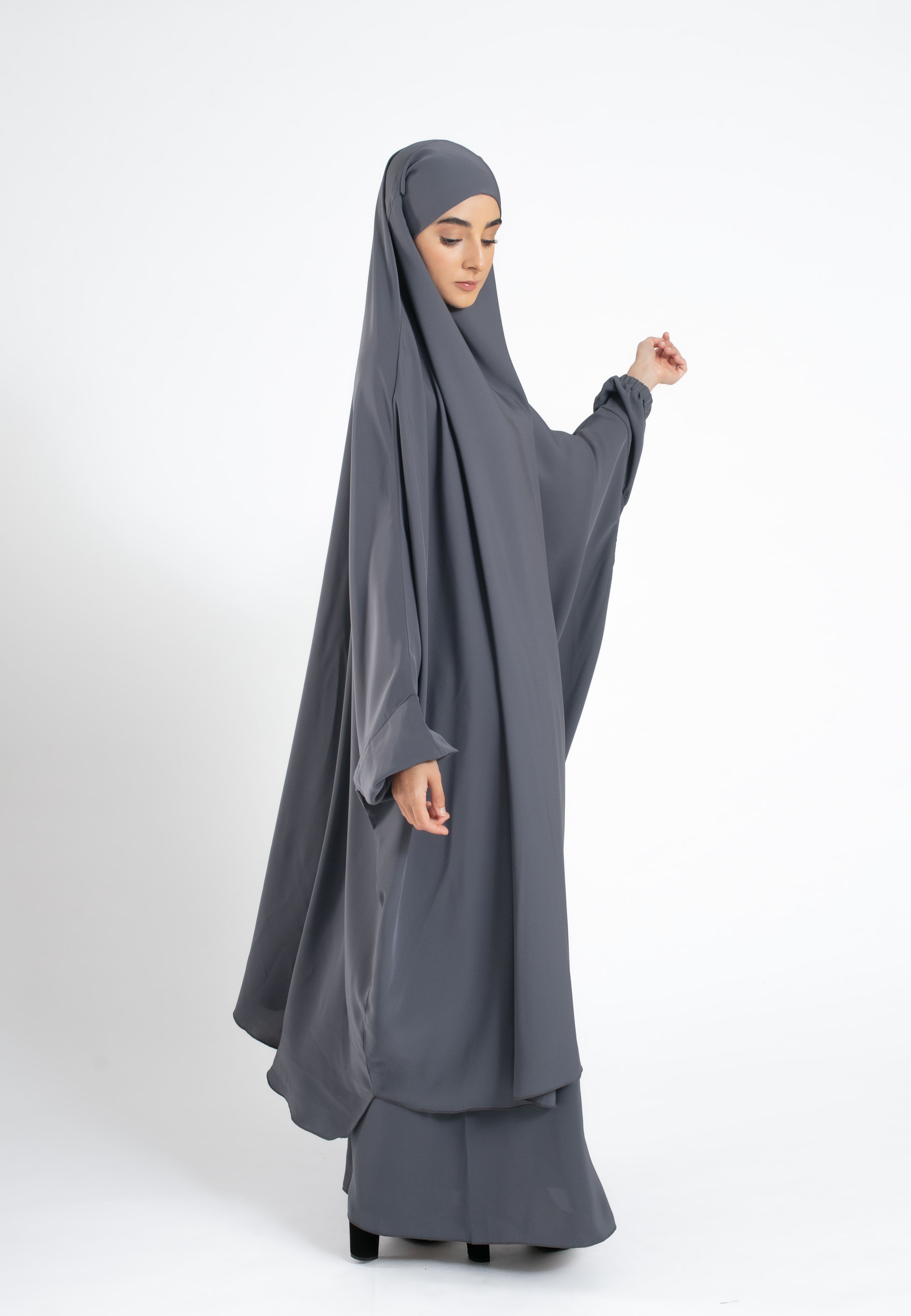 Prayer-Dress-Jilbab-Set-Grey