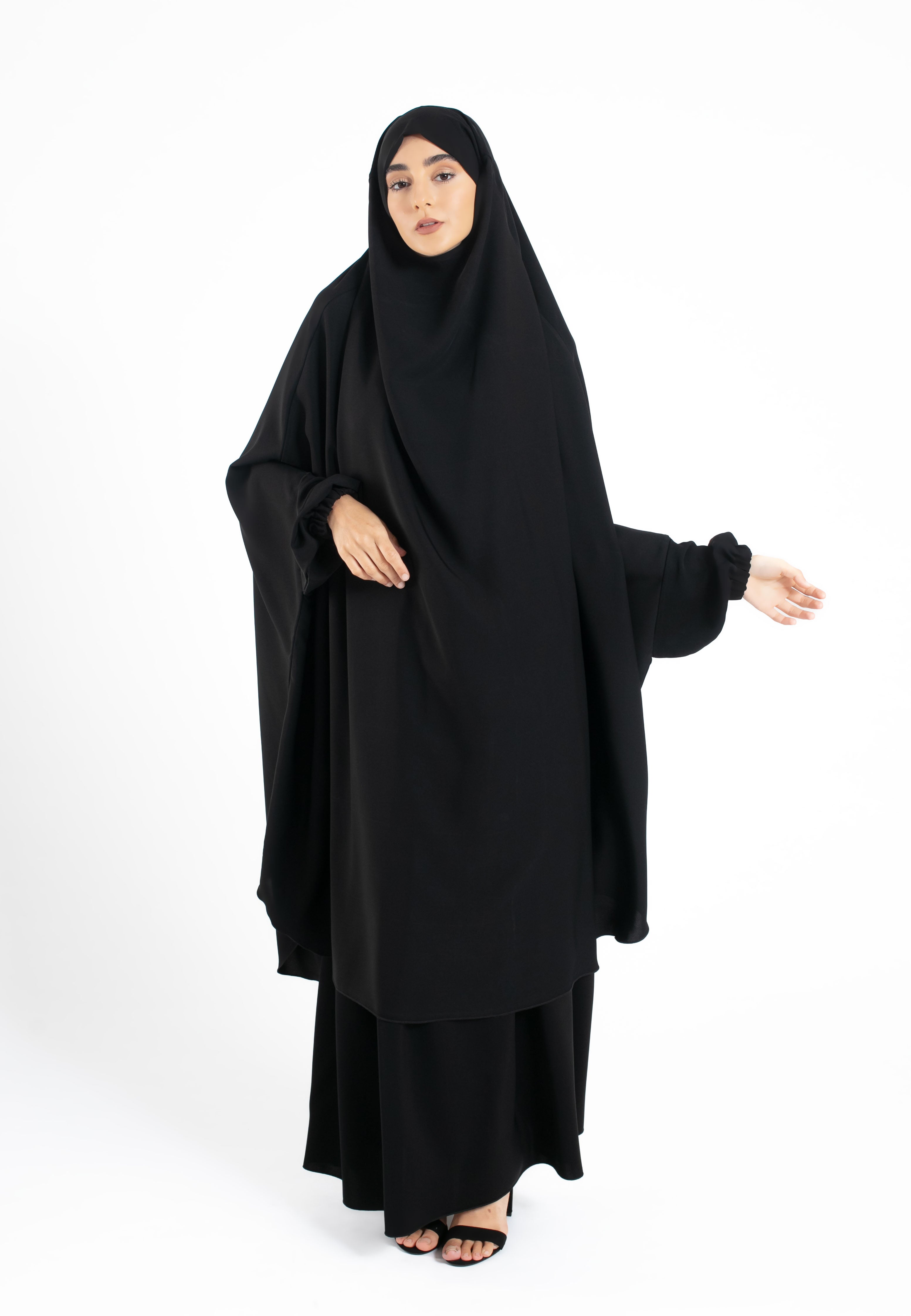 Two-Piece-Jilbab-Black