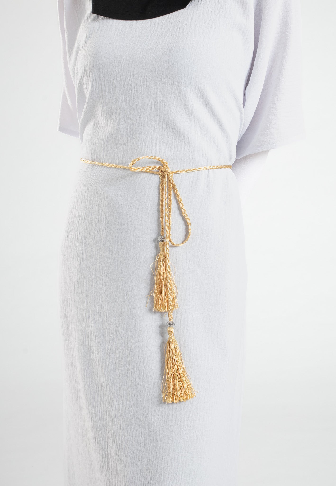 Yellow-Tassel-Belt