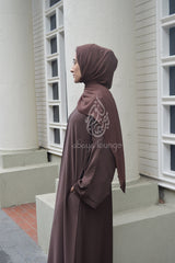 Brown Abaya with Pockets